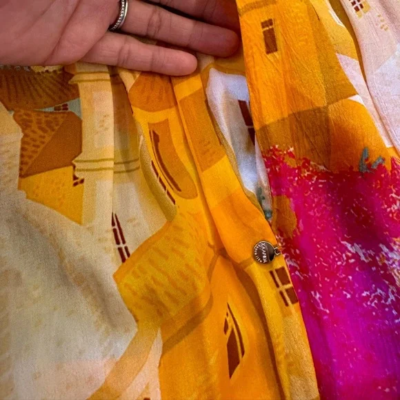 KAANDA GREEK VILLAGE GYPSY WIDE TOP PANT RESORT COLLECTION M/L - Picture 13 of 15